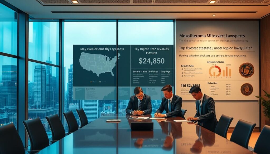 fastest states for mesothelioma lawsuits